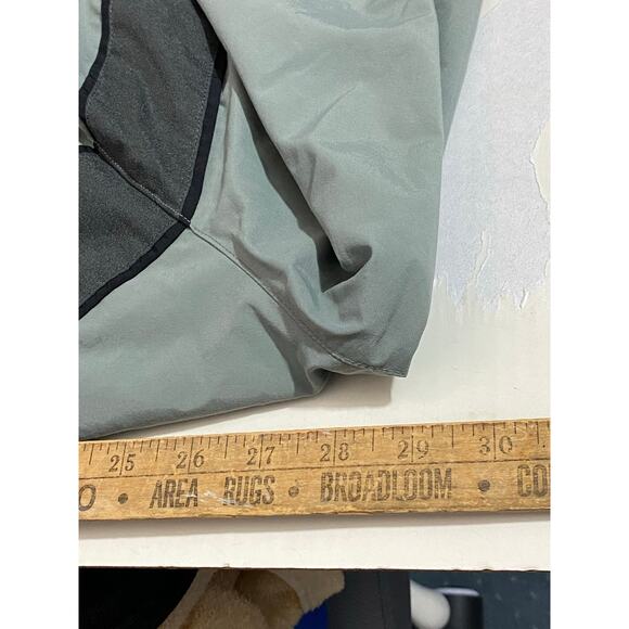 Army Jacket Men's Medium Gray Long Reflective Windbreaker 29x24 Military - Picture 6 of 12